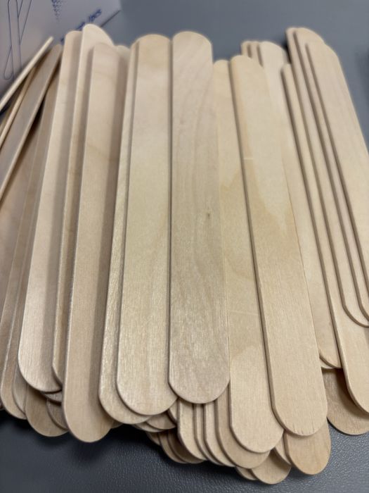 Drewniane patyczki szpatułki 200szt