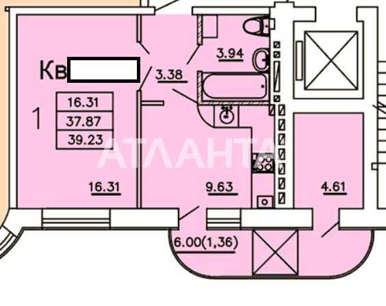 1 комн. квартира в кирпичном доме, АГВ. Возможна продажа по программам