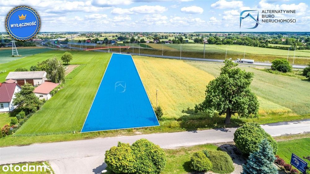 3467m² przy S17 Plan Ogólny nawet 4400 m² zabudow