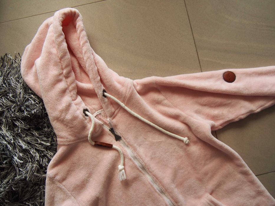 Pajac piżama M pudrowy róż