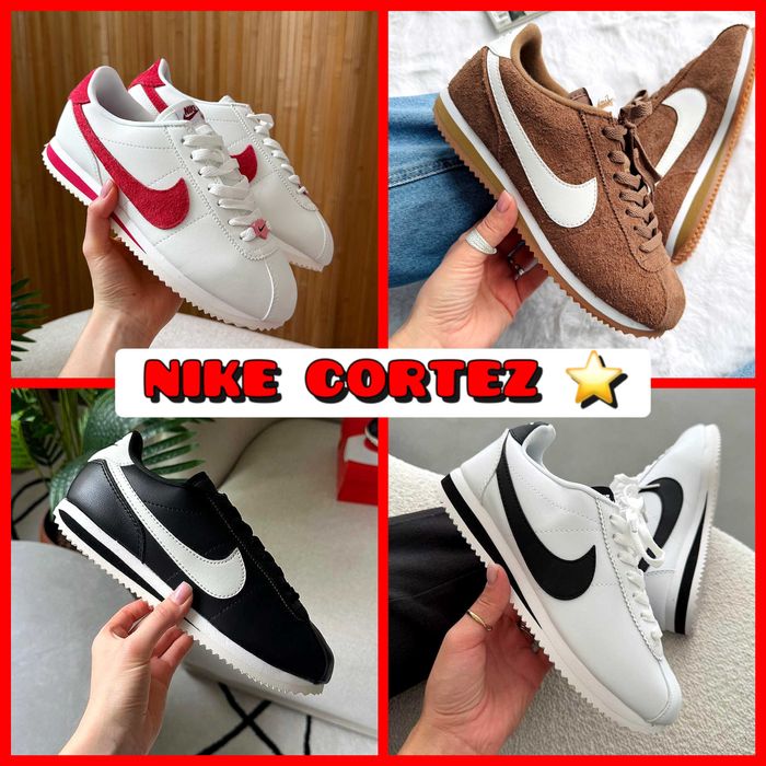 ‼️БЕЗ ПЕРЕДПЛАТИ Стильні Кросівки Nike Cortez у різних кольорах | Розміри 36 - 45‼️