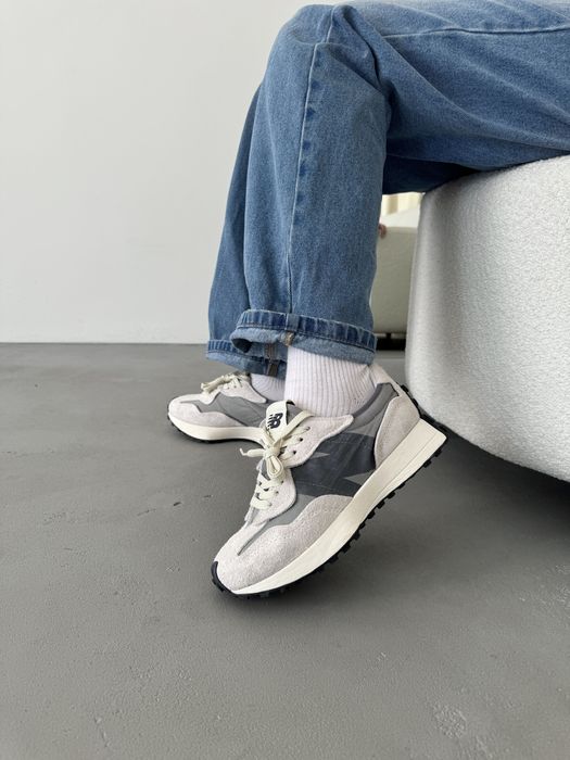 Кросівки Кроссовки New Balance 327 Grey Logo Сірий Серый Кросовки повсякденні