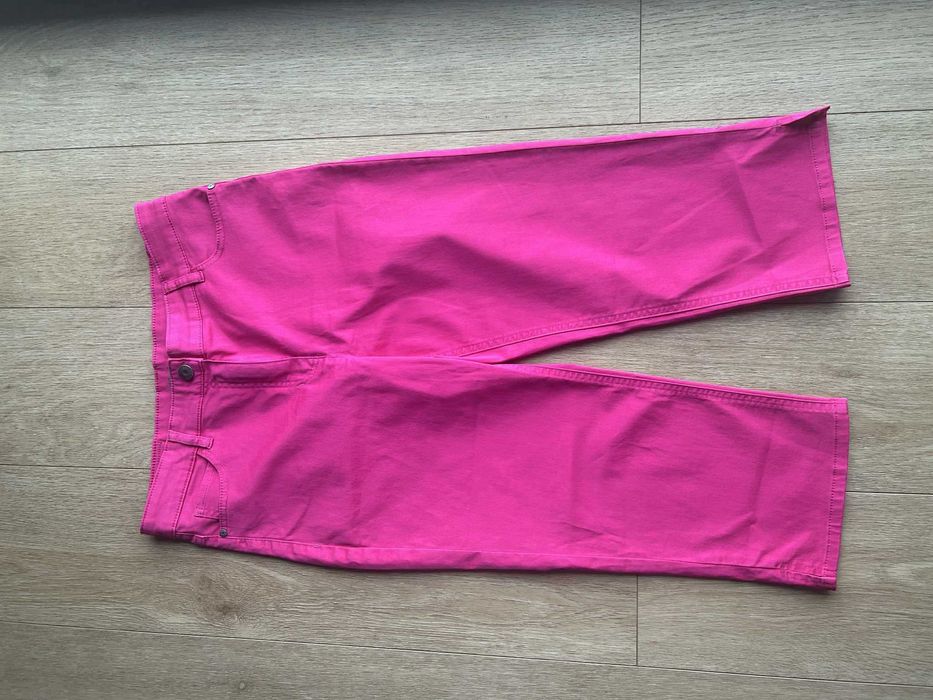 Spodnie damskie różowe Olsen rozmiar 40