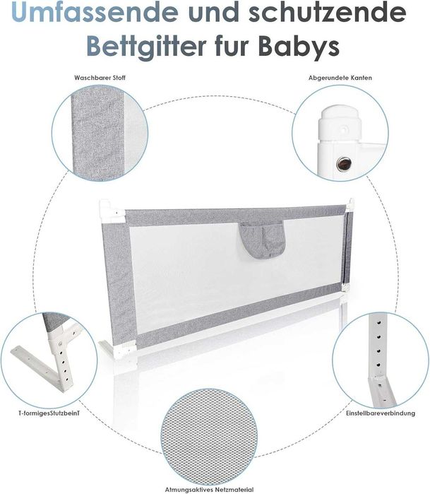 Proteção de cama para bebe
