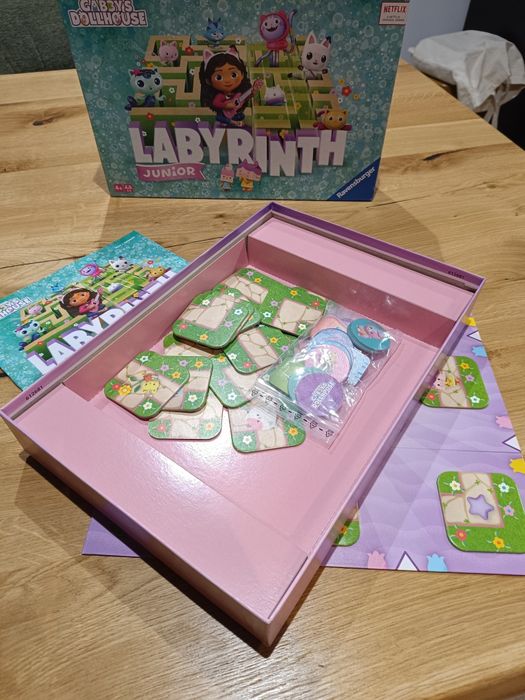 Gra planszowa Labyrinth Labirynt Junior Koci Domek