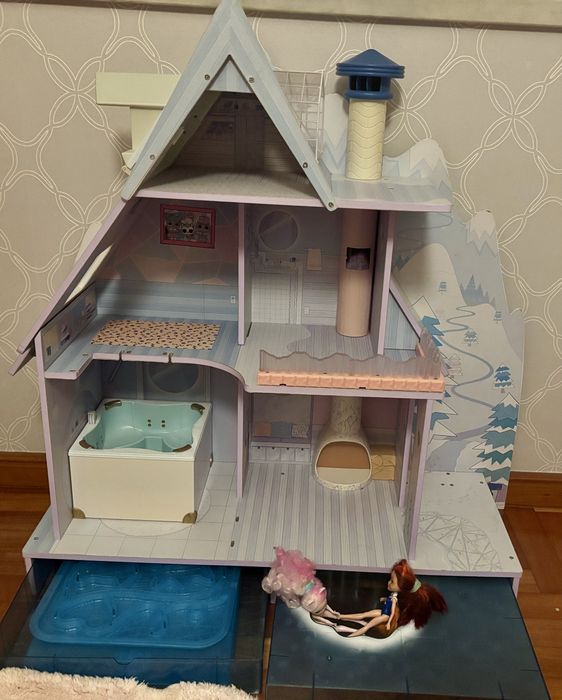 Casa para barbies/bonecas