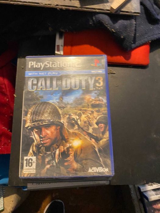 jogo playstation 2 call of duty 3