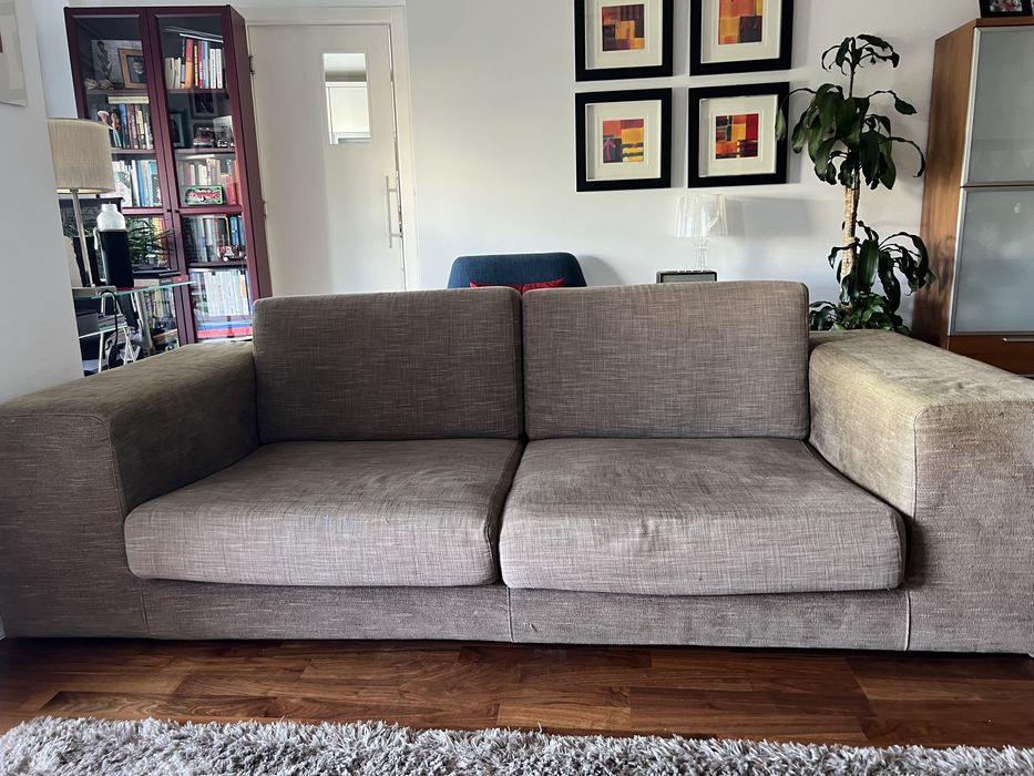 Sofá de 3 lugares usado