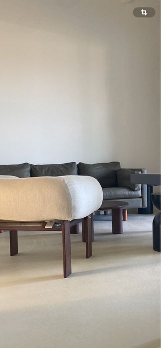 Sofa em pele como novo