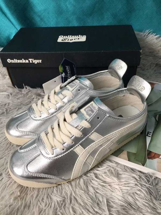 Onitsuka Tiger Mexico 66 Silver Off White R.38