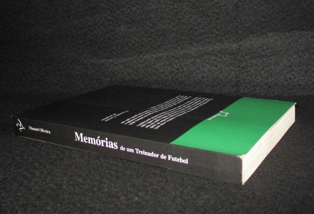 Livro Memórias de um Treinador de Futebol Manuel Oliveira