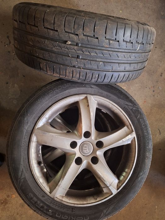 Koła alu z oponami Touran