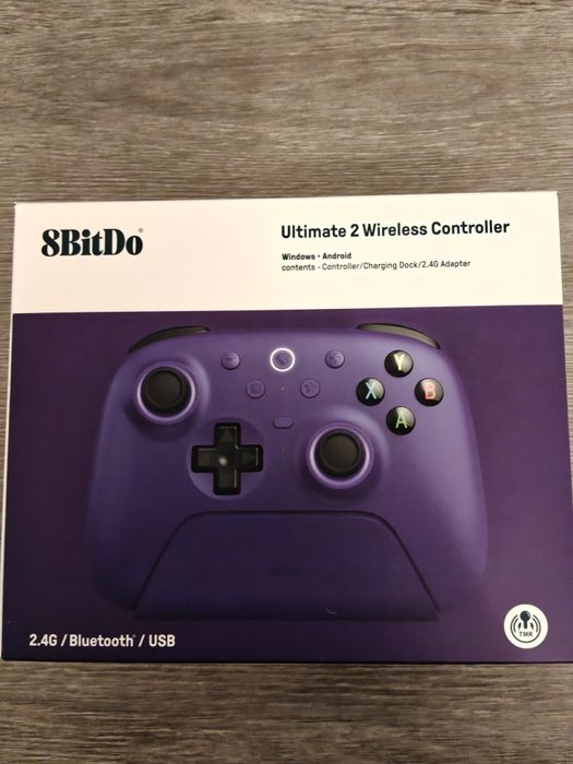 Новый геймпад  8Bitdo Ultimate 2 фиолетовый