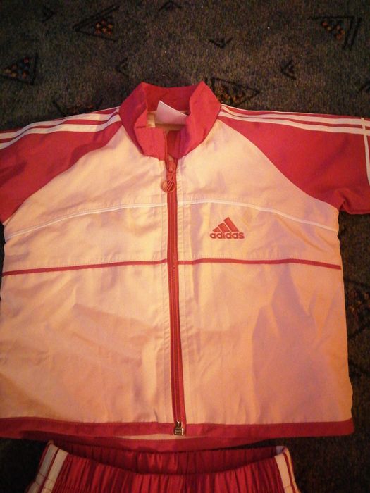 Dres strój Adidas 6 9 mcy roz 74, 12 mcy