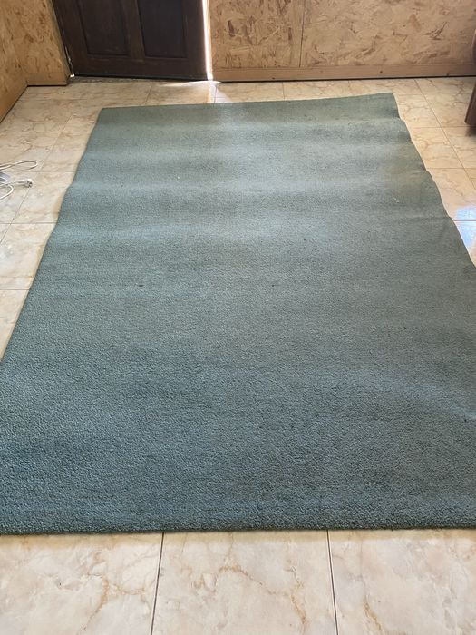 Carpete azul 240x170cm ikea