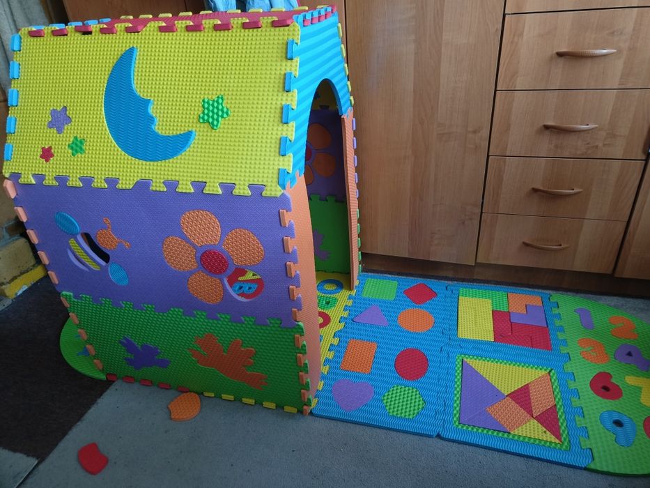 Puzzle z pianki różne