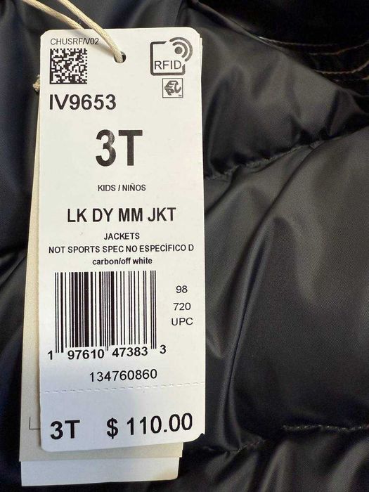 USA ! adidas Дитячий одяг пуховик р.3T оригинал price$110