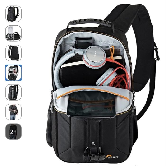 Mochila de fotografia Lowepro Slingshot Edge 250 AW Black