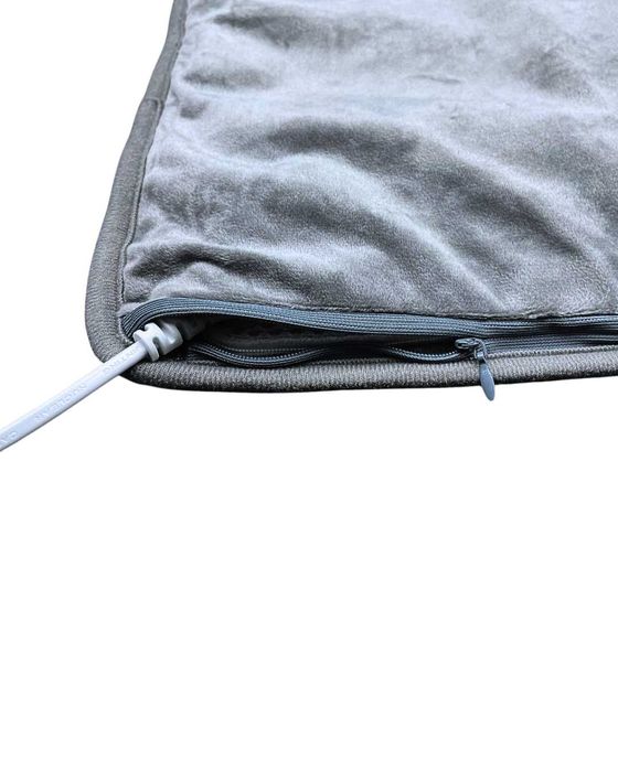 Електрогрілка 2в1 для ніг та тіла 40x40 см, 50Вт, 6 реж.підігр, таймер