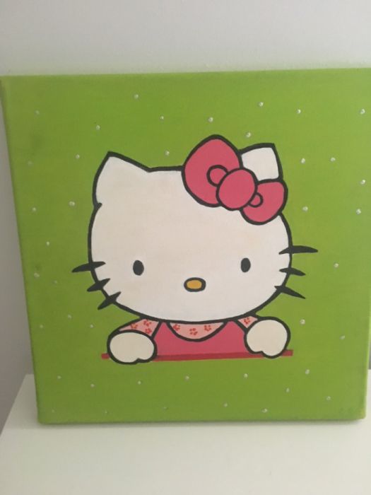 Hello Kitty Wall Art for Children's Room