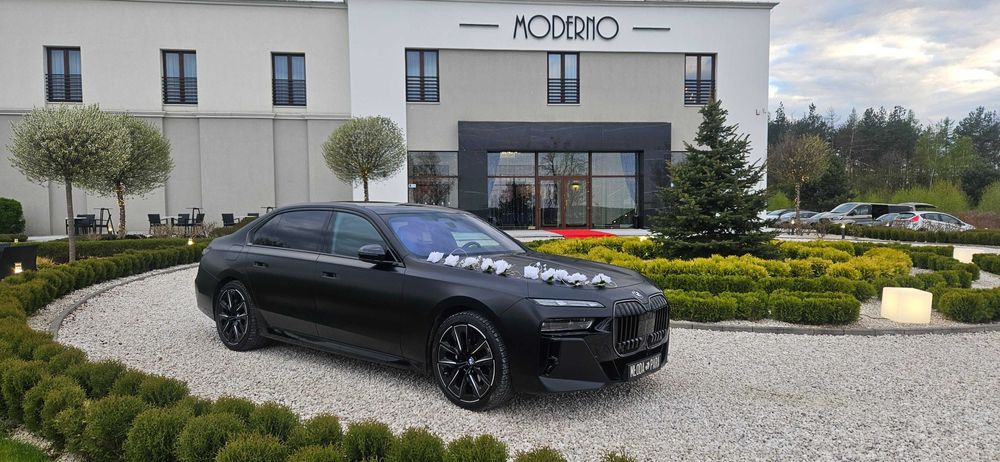 Auto Samochód do Ślubu Wesele BMW 7