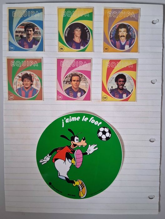 Autocolantes Vintage - Futebol