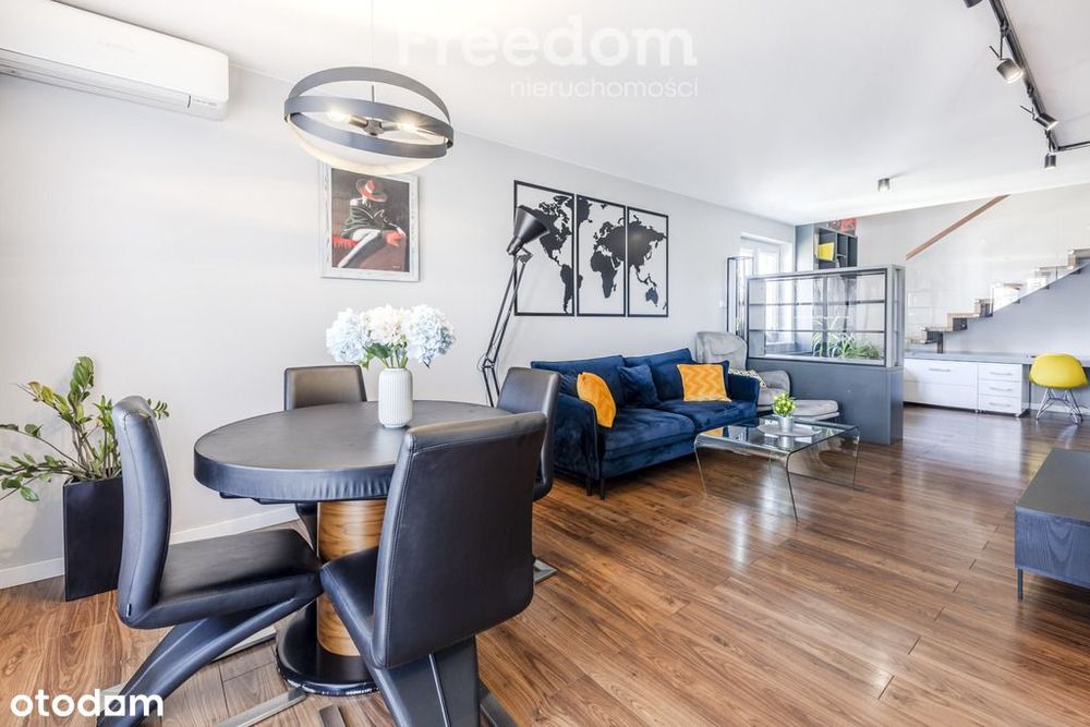 Wyjątkowy i funkcjonalny apartament dwupoziomowy