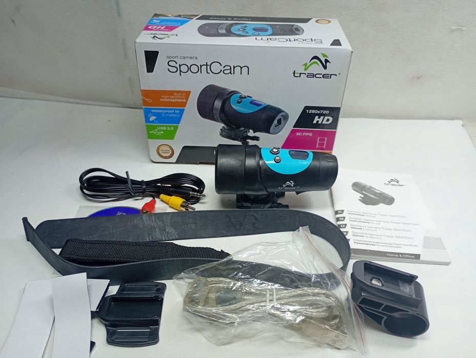 Kamera TRACER SPORTCAM 1280X720 (HD) ; SD ; 2xAA