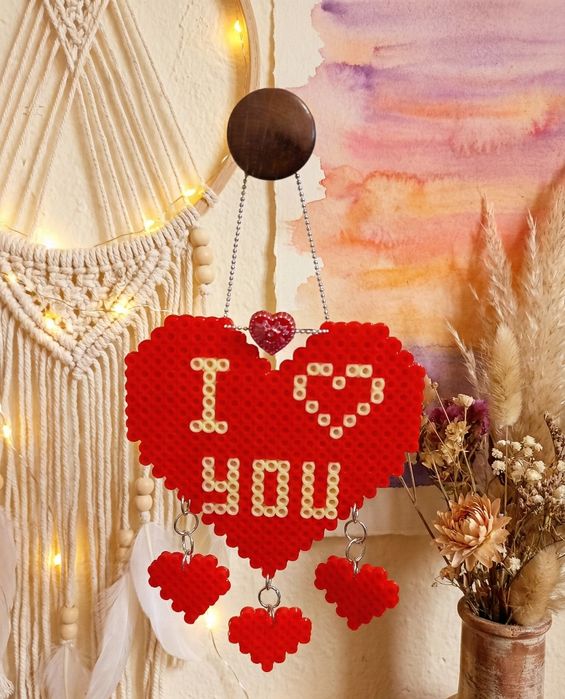 Брелоки из термомозаики