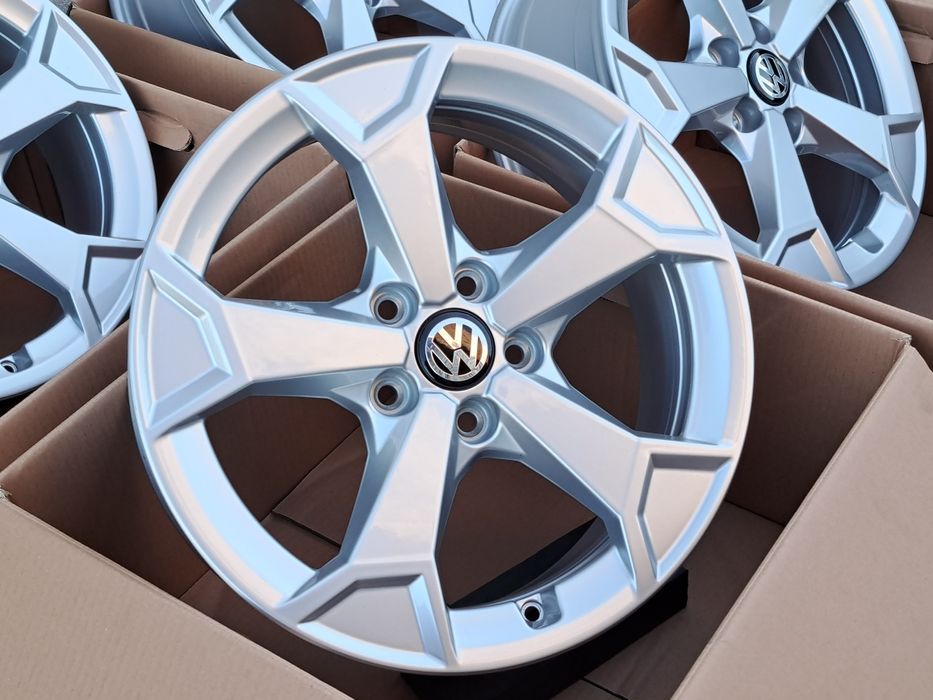 ALUFELGI VW 17 5x112 Turan Passat Golf Jetta T-Roc Scirocco EOS #6