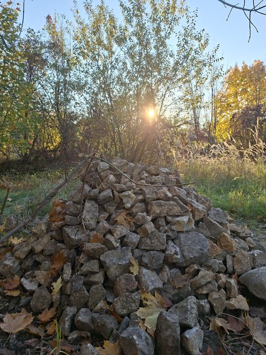Kamienie duże i małe na skalniak, ogród – odbiór własny