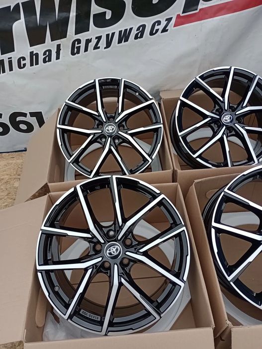 Felgi Aluminiowe Nowe 5x114.3 r19 et40 Toyota Bz4x RAV-4 C-hr
