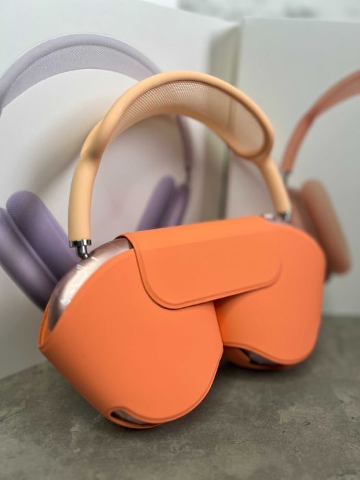 бездротові навушники Max Airpods 2 генерація оранжеві