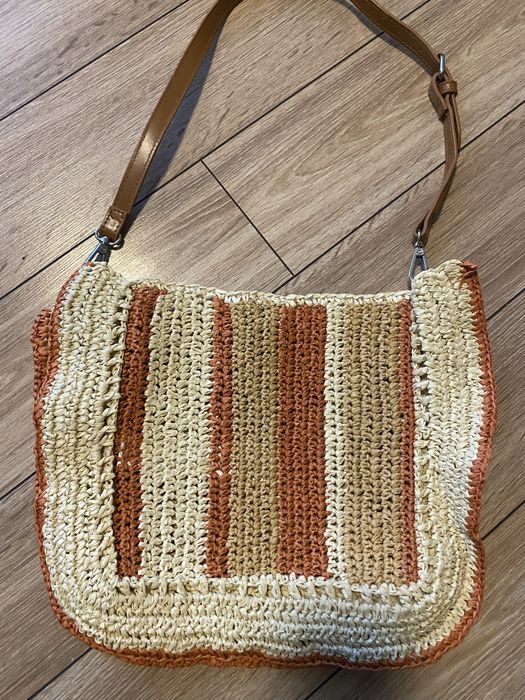 Pleciona torebka/koszyk Zara