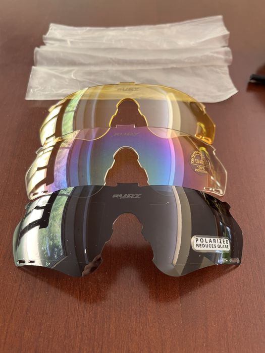 óculos Rudy Project Tralyx Fluo + Kit Lentes (ciclismo/corrida/hiking)