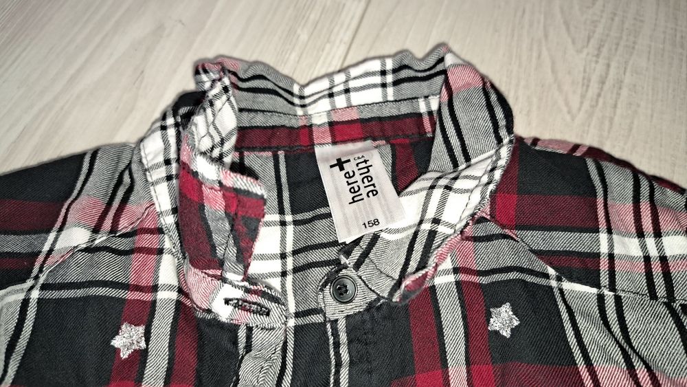 Zestaw dla dziewczynki koszula bluza spodnie 152 158