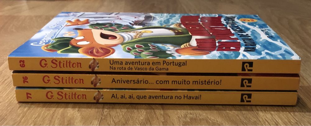 Livros da coleção Geronimo Stilton
