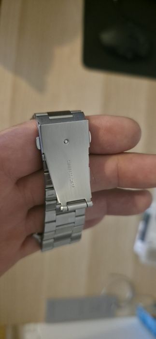Samsung Galaxy watch ultra pulseira em aço