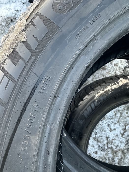 Шини 235 60 18 107H XL Michelin Latitude Alpin LA2 комплект