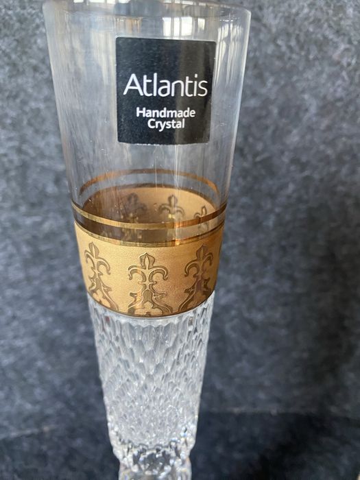 Par de Tacas Cristal Atlantis Vista Alegre