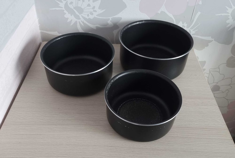 Zestaw 3 garnków AMBITION INTELIGENT INDUKCJA 16/18/20 cm bez rączki