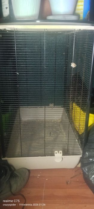 Klatka otwierana z góry i boku