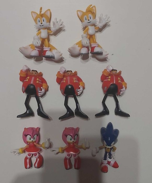 Figuras Sonic The Hedgehog Mini Figures Plastic Collection