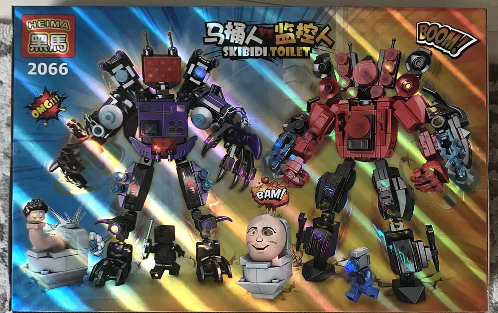 Лего lego скібіді туалет всі набори 7 шт