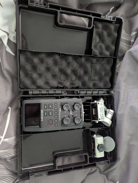 Аудіо рекордер Zoom H6 комплект на фото читайте опис!!!