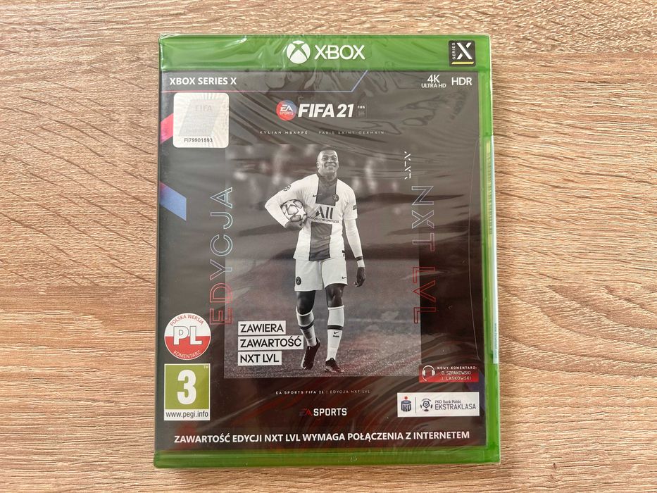FIFA 21 - Xbox Series X - PL - NOWA, FOLIA