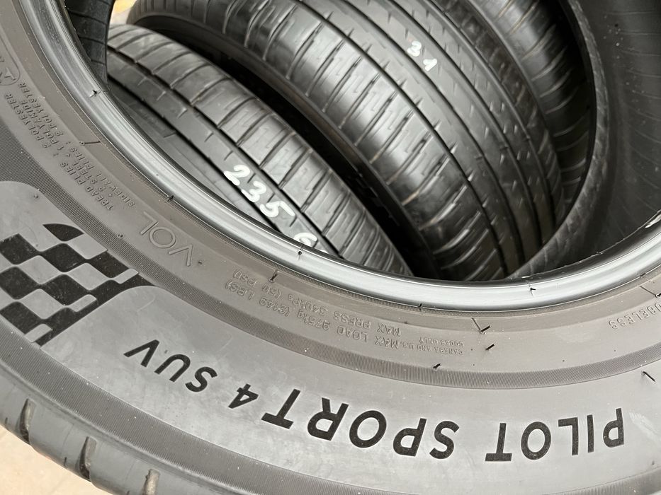 4 szt. 235/60/18 Michelin Pilot Sport 4 SUV  2021 rok