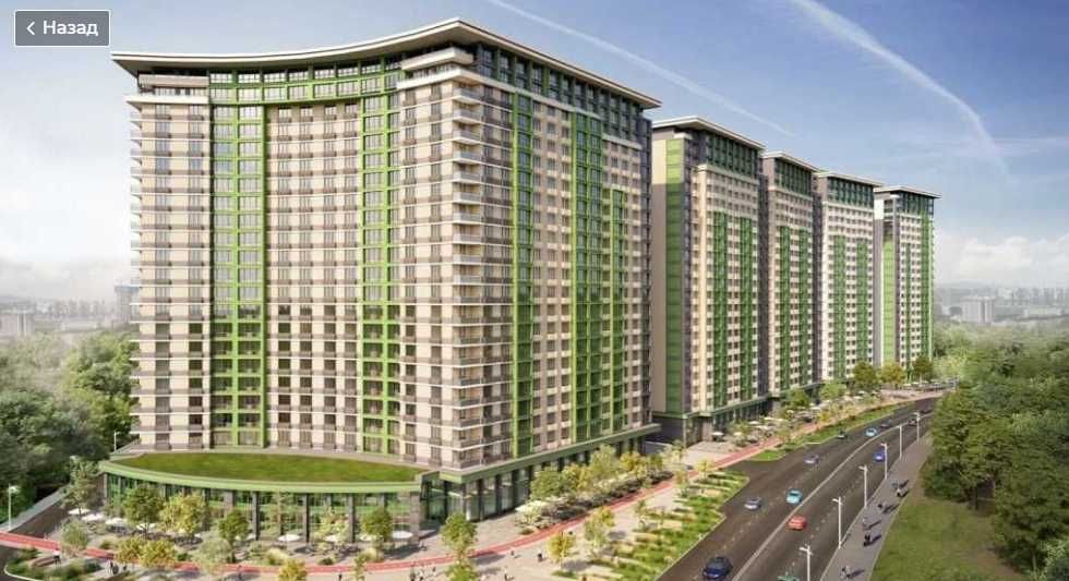 1-кімн квартира 46.4 м2  ЖК LIKO-GRAD Perfect Town Максимовича 32