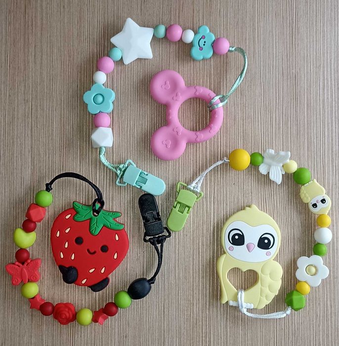 Силиконовый держатель для соски, силіконовий тримач гризунок