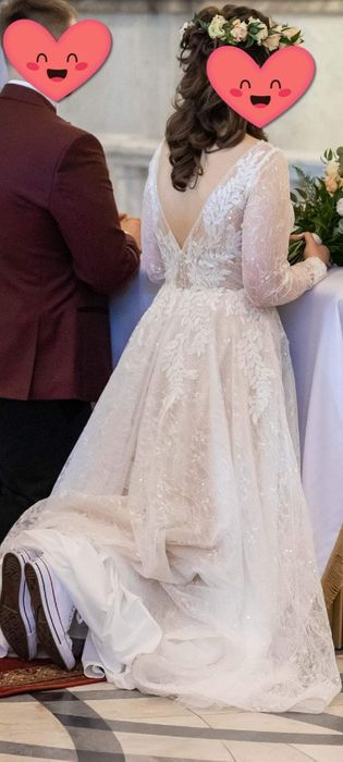 Boho glamour suknia ślubna